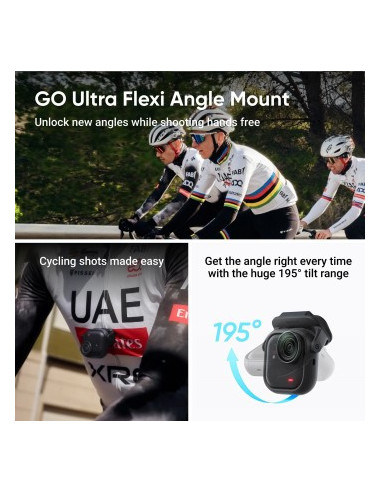 INSTA360 GO ULTRA PREMIUM CYCLING BUNDLE  BLACK