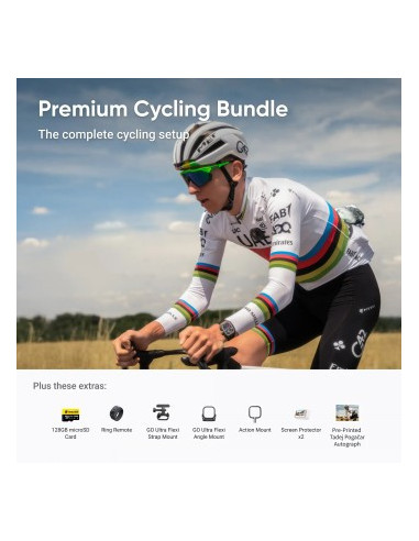INSTA360 GO ULTRA PREMIUM CYCLING BUNDLE  BLACK
