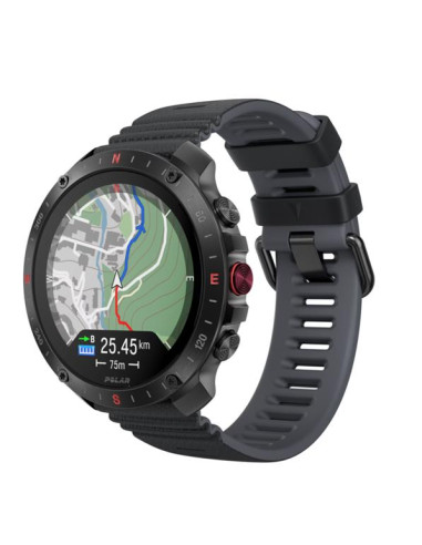 Išmanusis laikrodis POLAR GRIT X2, juodas, S-L