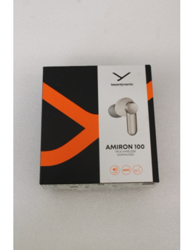 SALE OUT. Beyerdynamic Amiron 100 cream TWS Earphones with charging case, 5 pairs of eartips and USB cable | SALE OUT. Beyerdyn