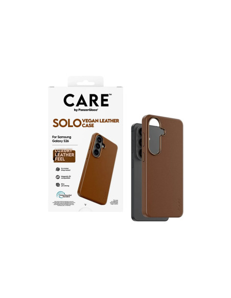 CARE by PanzerGlass Solo Case Brown Samsung New Galaxy S26 | PanzerGlass