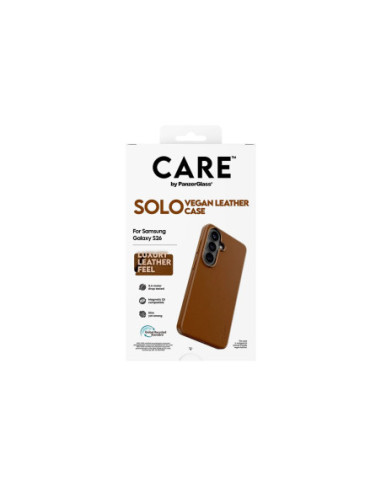 CARE by PanzerGlass Solo Case Brown Samsung New Galaxy S26 | PanzerGlass