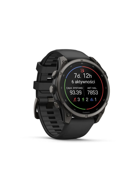 Garmin fēnix 9 47 mm su muzikos saugykla