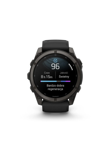 Garmin fēnix 9 010-04763-11 su juodu dirželiu