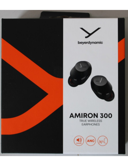 SALE OUT. Beyerdynamic AMIRON 300 TWS black TWS Earphones with charging case, eartips and USB cable | SALE OUT. | Beyerdynamic 