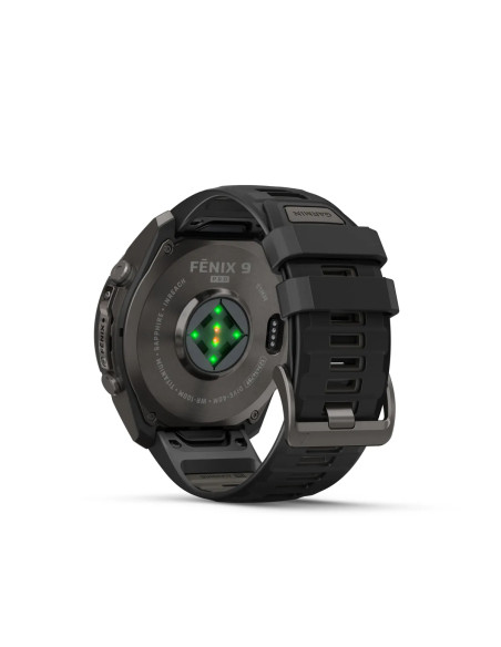 Garmin fēnix 9 Pro su safyro stiklu ir titaniniu korpusu