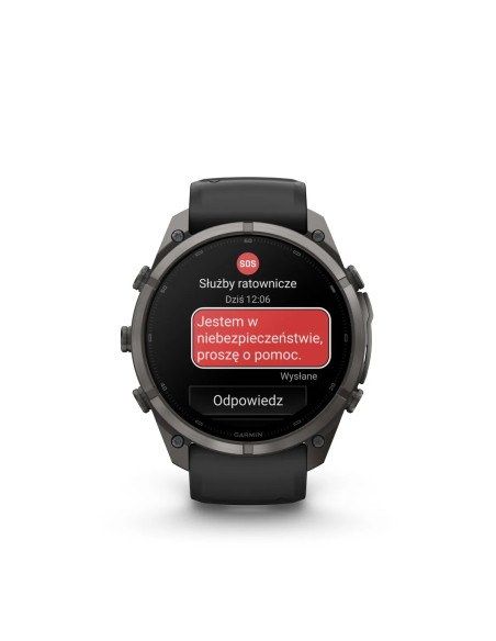 Garmin fēnix 9 Pro 51 mm Black Pebble Gray dirželis