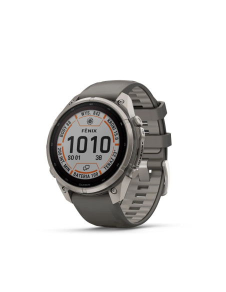 Garmin fēnix 9 Pro Solar 47 mm inReach Titanium laikrodis