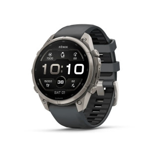 Garmin fēnix 9 Pro 47 mm Titanium Graphite Black laikrodis