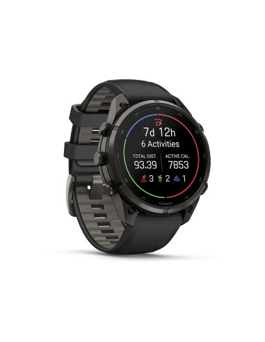 Garmin fēnix 9 Pro 010-04336-16 su Black Pebble Grey dirželiu