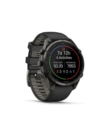 Garmin fēnix 9 Pro 010-04336-16 su Black Pebble Grey dirželiu