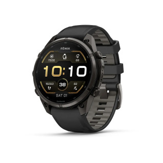 Garmin fēnix 9 Pro 47 mm Carbon Gray DLC Titanium laikrodis