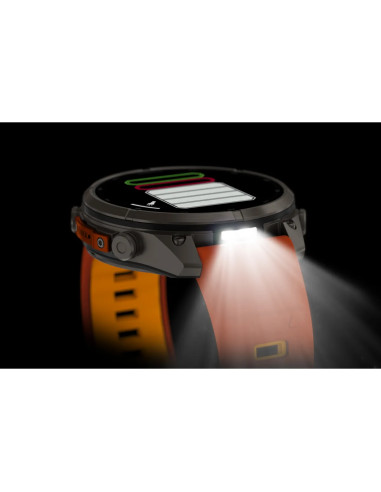 Garmin fēnix 9 Pro Titanium Autumn Orange multisporto laikrodis