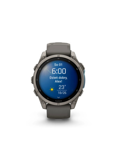 Garmin fēnix 9 su Garmin Pay ir EKG programa