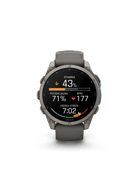 Garmin fēnix 9 47 mm su 22 mm QuickFit dirželiu