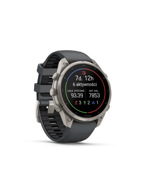 Garmin fēnix 9 Pro 010-04336-21 su Graphite Black dirželiu