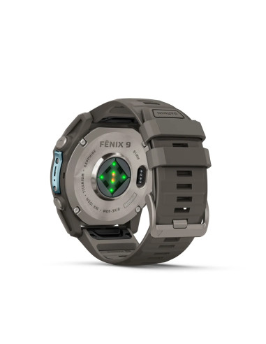 Garmin fēnix 9 Titanium Pebble Grey multisporto laikrodis
