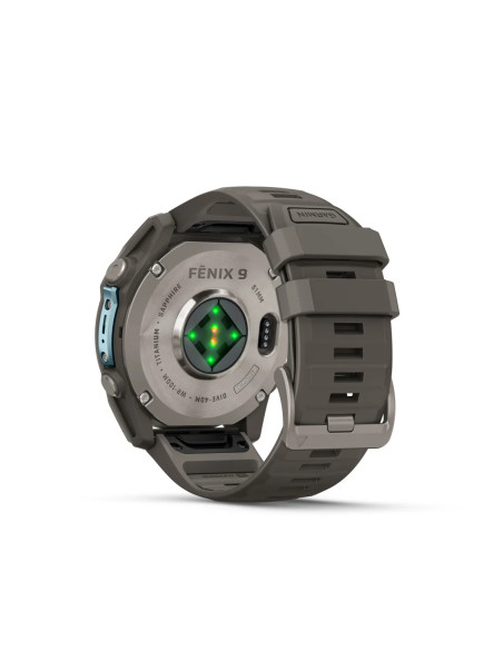 Garmin fēnix 9 Titanium Pebble Grey multisporto laikrodis