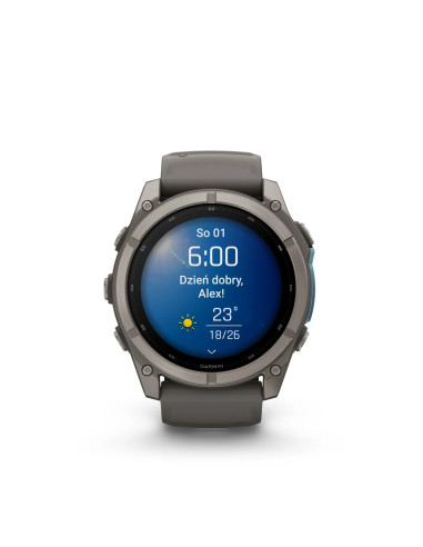 Garmin fēnix 9 su integruotais žemėlapiais