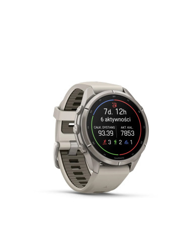 Garmin fēnix 9 Pro 010-04335-81 su Fog Grey Dark Sandstone dirželiu