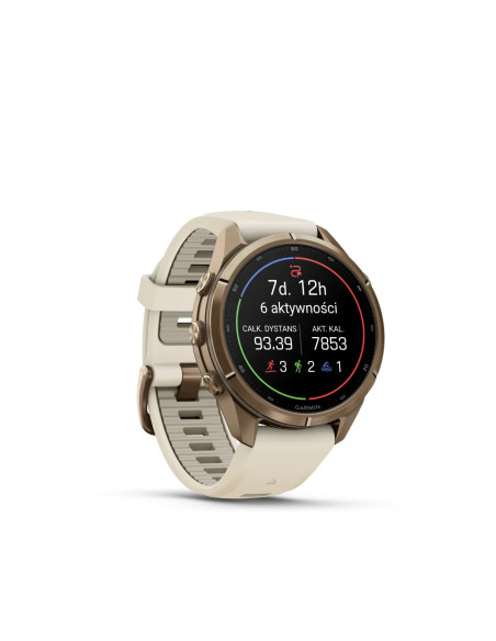 Garmin fēnix 9 Pro 010-04335-21 su Cream French Grey dirželiu