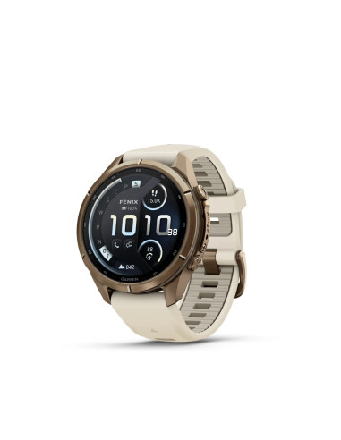 Garmin fēnix 9 Pro 43 mm inReach Autumn Gold Titanium laikrodis