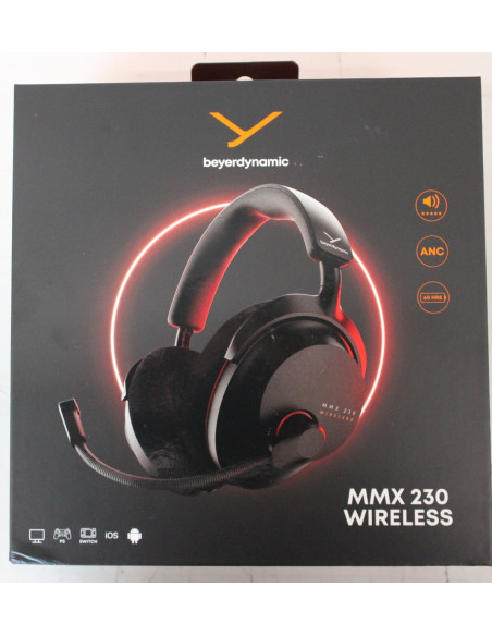 SALE OUT. Beyerdynamic MMX 230 Black Bluetooth ANC Headphones, Wireless | SALE OUT. Headphones | MMX 230 | Bluetooth | Over-Ear