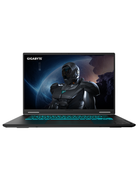 Gigabyte A16 GAMING 3WHK3EEC94SH | Black Steel | 16 " | IPS | WQXGA | 2560 x 1600 pixels | 165 Hz | AMD Ryzen 7 | 260 | 16 GB |