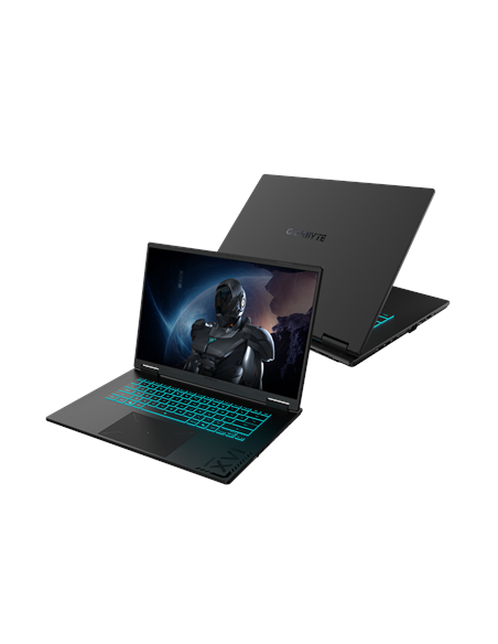 Gigabyte A16 GAMING 3WHK3EEC94SH | Black Steel | 16 " | IPS | WQXGA | 2560 x 1600 pixels | 165 Hz | AMD Ryzen 7 | 260 | 16 GB |