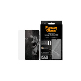 PanzerGlass Ceramic Screen Protector Samsung New Galaxy S26 | Ultra-Wide Fit w. EasyAligner | PanzerGlass