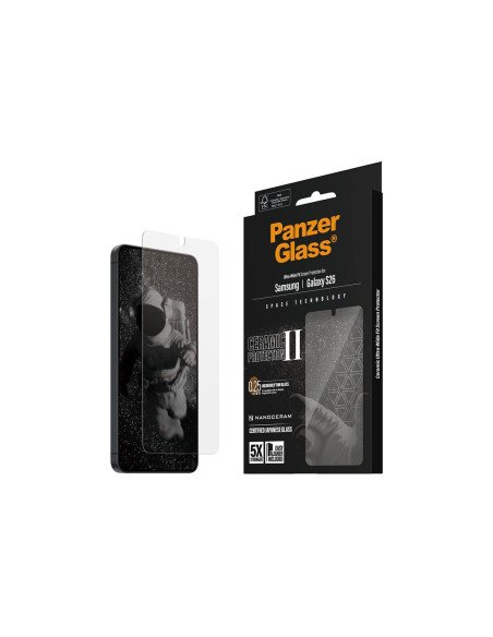 PanzerGlass Ceramic Screen Protector Samsung New Galaxy S26 | Ultra-Wide Fit w. EasyAligner | PanzerGlass