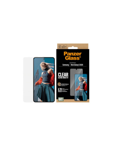 PanzerGlass Screen Protector Samsung New Galaxy S26 | Ultra-Wide Fit w. EasyAligner | PanzerGlass