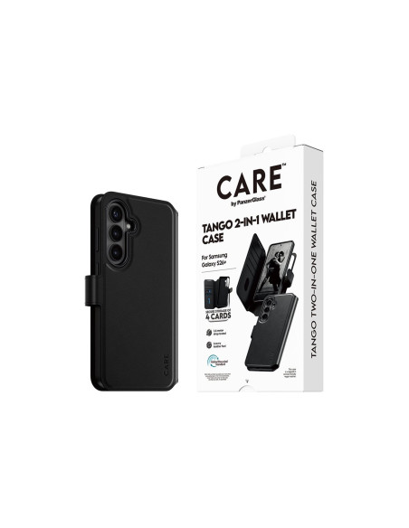 CARE by PanzerGlass Tango 2-in-1 Wallet Case w. Qi Samsung New Galaxy S26 Plus | PanzerGlass