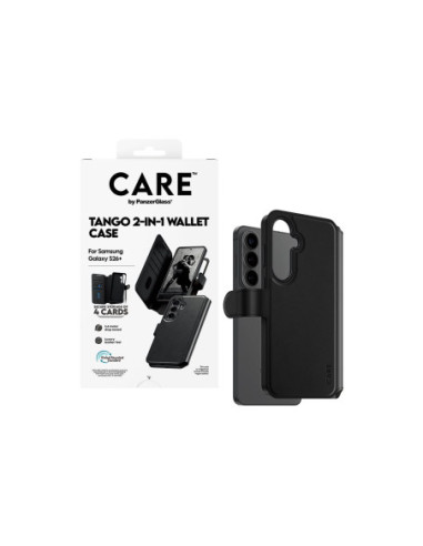 CARE by PanzerGlass Tango 2-in-1 Wallet Case w. Qi Samsung New Galaxy S26 Plus | PanzerGlass