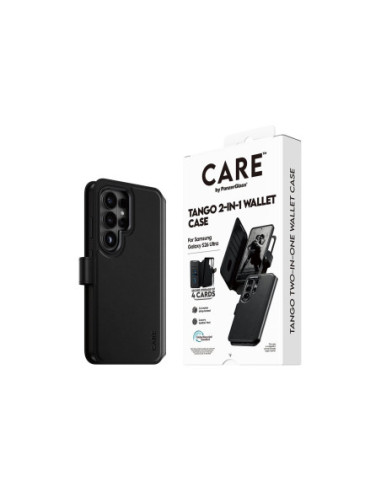 CARE by PanzerGlass Tango 2-in-1 Wallet Case w. Qi Samsung New Galaxy S26 Ultra | PanzerGlass