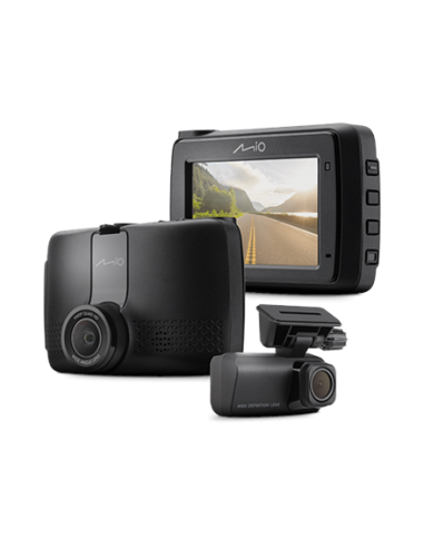Mio Front & Rear Dual Dash Cam with HDR | MiVue 803WD Pro | GPS | Wi-Fi
