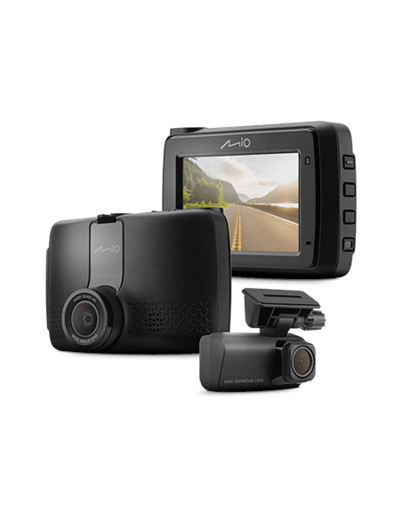 Mio Front & Rear Dual Dash Cam with HDR | MiVue 803WD Pro | GPS | Wi-Fi