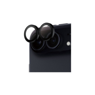 PanzerGlass Hoops | Camera Lens | Apple | iPhone Duo | Metal/Silicone | Black