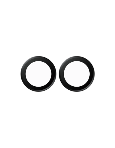 PanzerGlass Hoops | Camera Lens | Apple | iPhone Duo | Metal/Silicone | Black