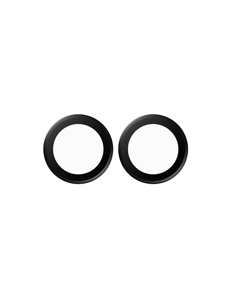 PanzerGlass Hoops | Camera Lens | Apple | iPhone Duo | Metal/Silicone | Black