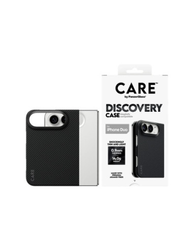 PanzerGlass Discovery Case | Back cover | Apple | iPhone 2026 Fold | Recycled plastic | Black