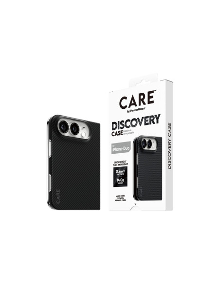 PanzerGlass Discovery Case | Back cover | Apple | iPhone 2026 Fold | Recycled plastic | Black