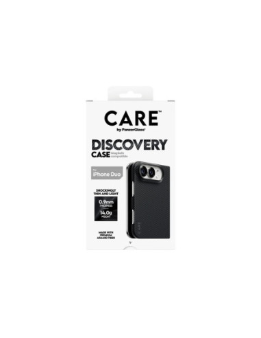PanzerGlass Discovery Case | Back cover | Apple | iPhone 2026 Fold | Recycled plastic | Black