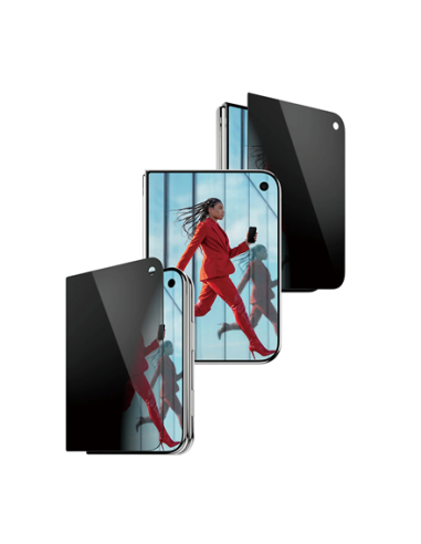 PanzerGlass Privacy w. EasyAligner | Screen protector | Apple | iPhone Duo | Glass | Transparent