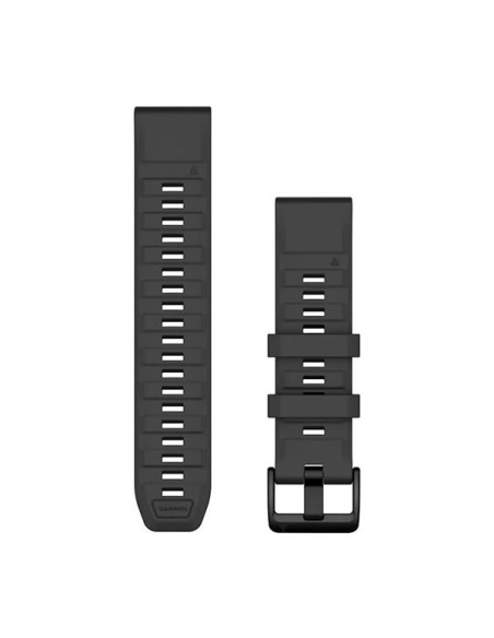 Garmin QuickFit 22mm Silikoninės laikrodžių apyrankės, grafitas