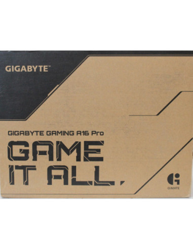 SALE OUT. Gigabyte GAMING A16 PRO DYHG5EECC4SH 16" QHD+ i7-240H/32GB/1TB/RTX 5080/Win11 Home/ENG kbd/2Y Warranty | Gigabyte A16