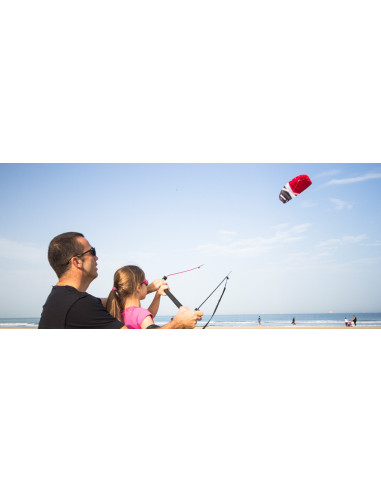 Mokomasis aitvaras Cross Kites Baorder 2,1 (Geltonas)