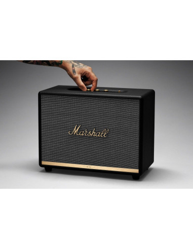 MARSHALL Woburn II Black (juoda) BlueTooth kolonėlė