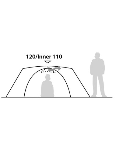 Robens Tent Lodge 3 3 person(s), Green