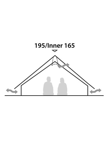 Robens Tent Green Cone 4 person(s), Green